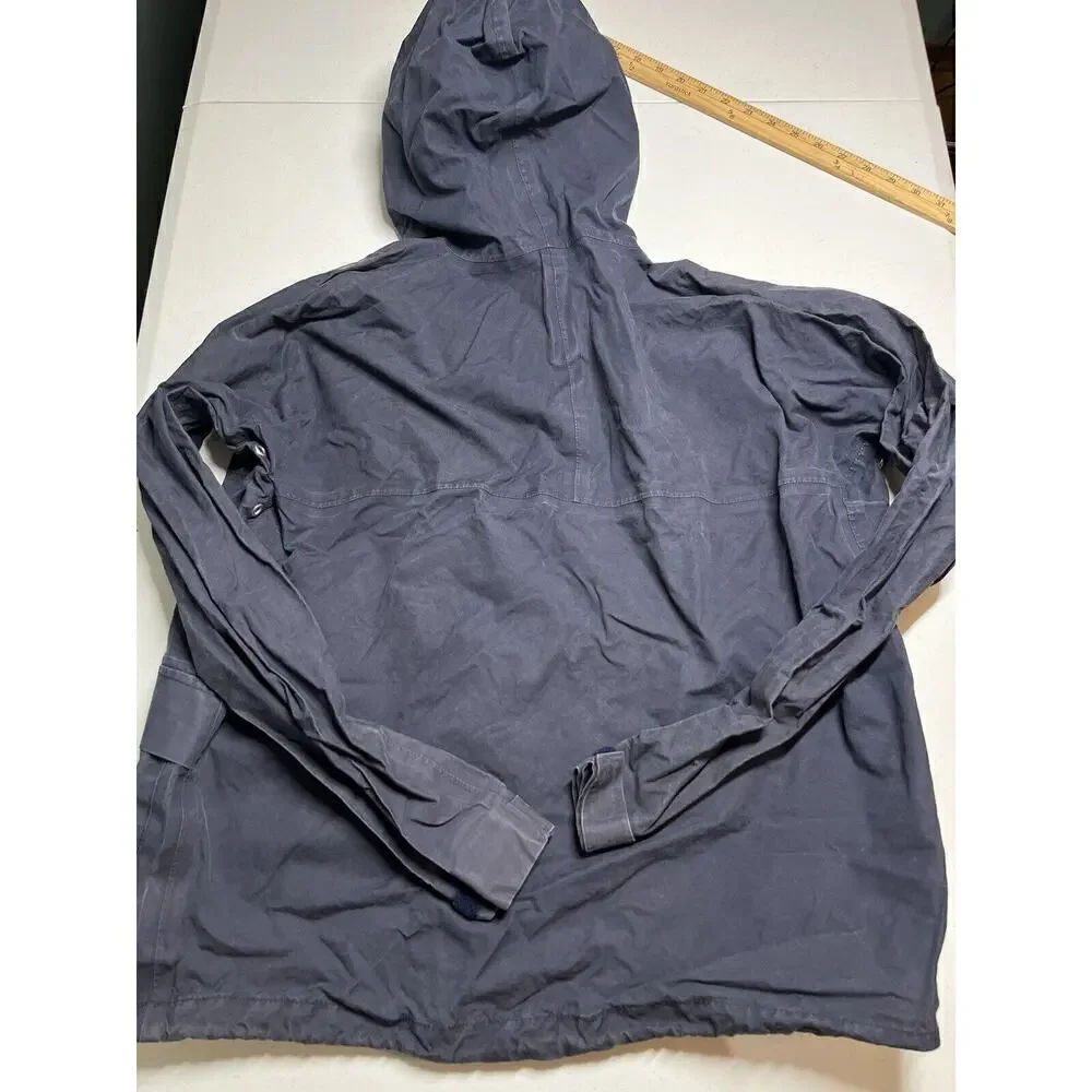 Henri Lloyd Casual Blue Full Zip Hooded Light Weight Jacket Size L